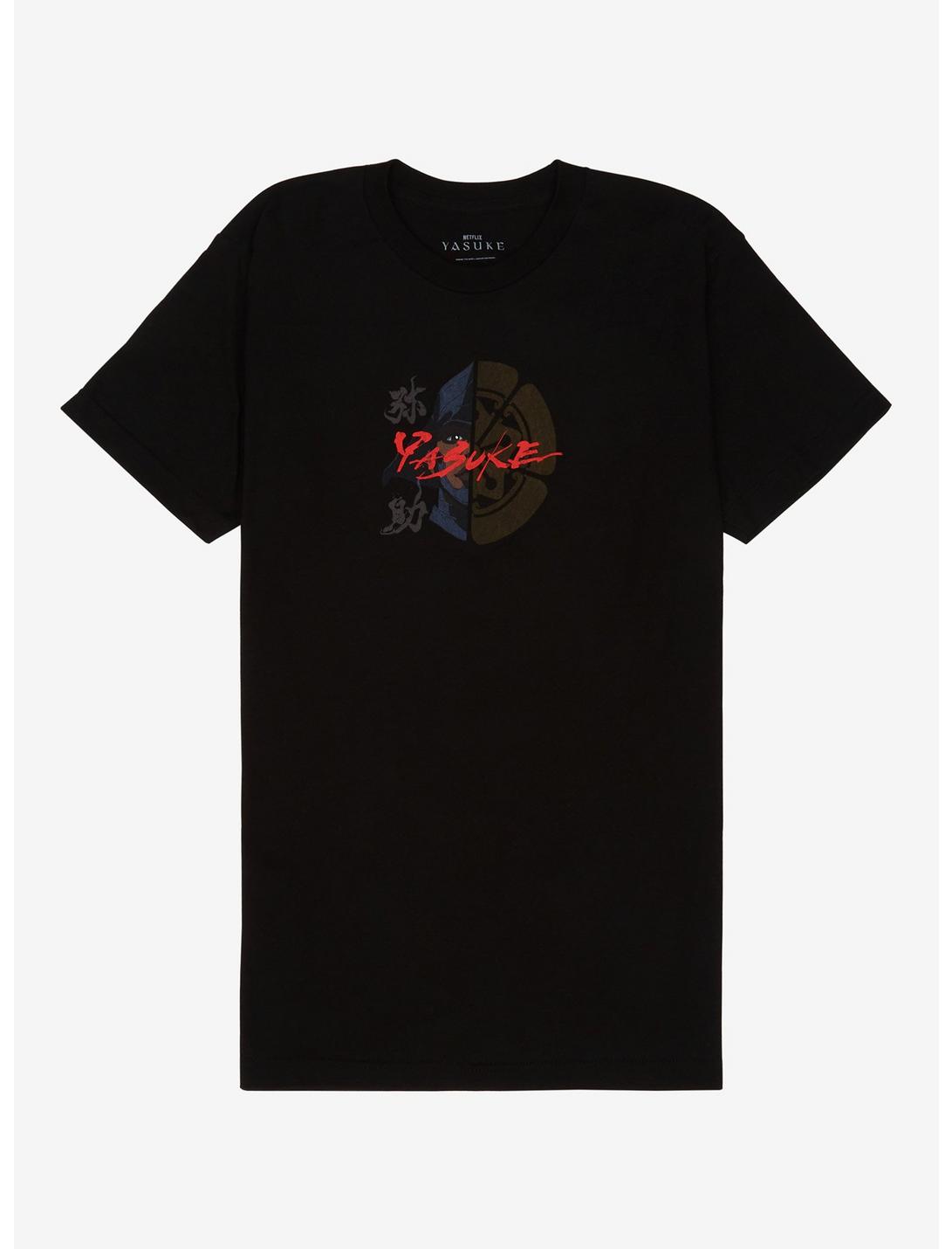 Yasuke Logo T-Shirt - BoxLunch Exclusive, BLACK, hi-res