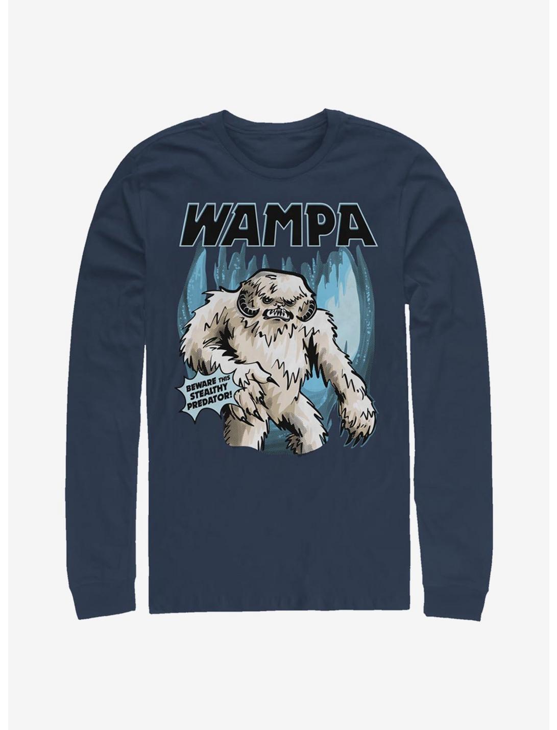 Star Wars Wampa Cave Long-Sleeve T-Shirt, NAVY, hi-res