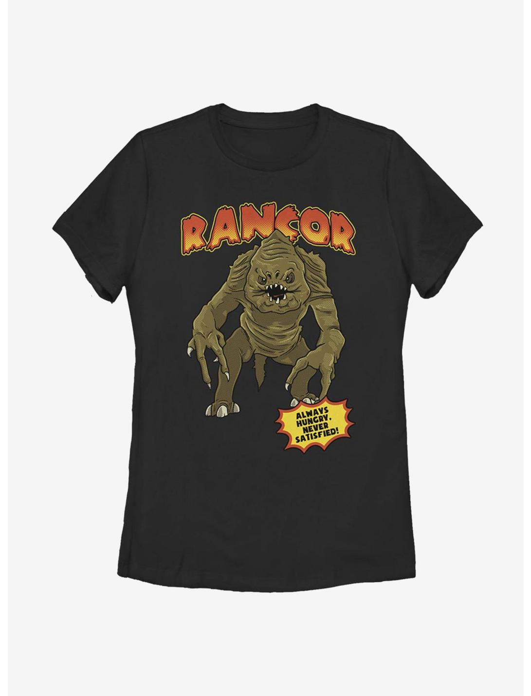 Star Wars Rancor Womens T-Shirt, BLACK, hi-res