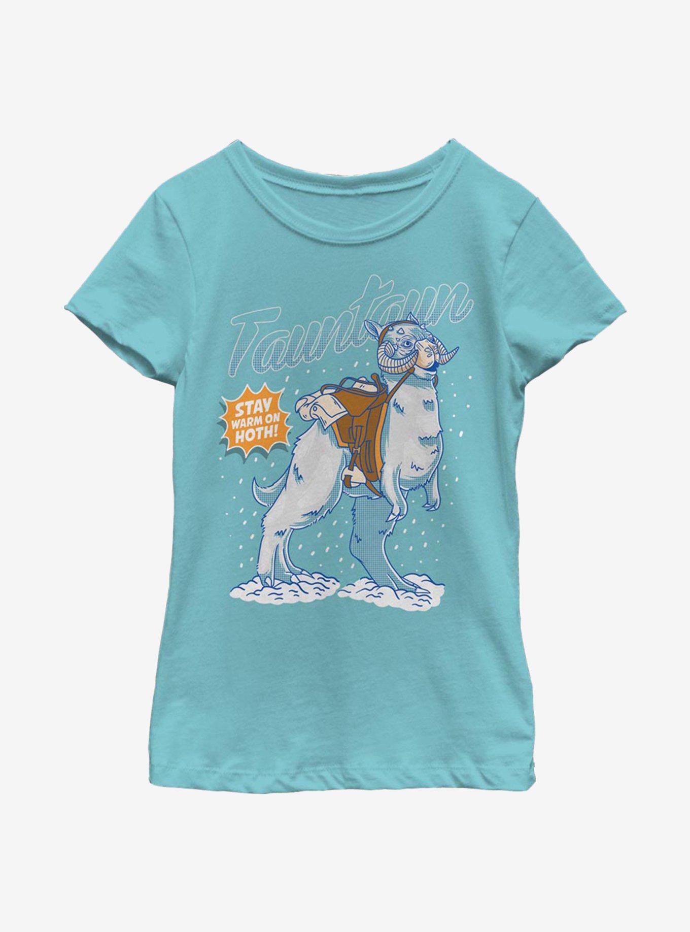 Star Wars Snowy Tauntaun Youth Girls T-Shirt, , hi-res