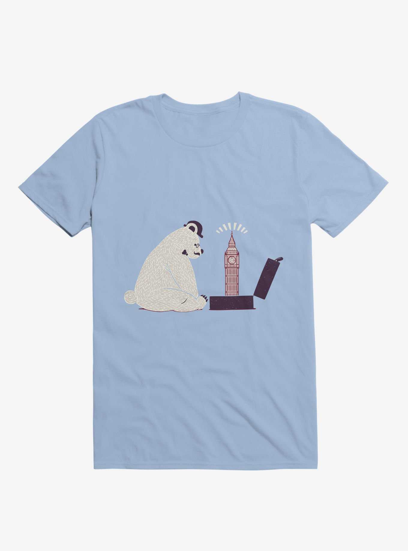 Traveler Tourist Big Ben Bear UK T-Shirt, , hi-res