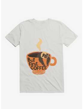 But First, Coffee Sloth T-Shirt, , hi-res