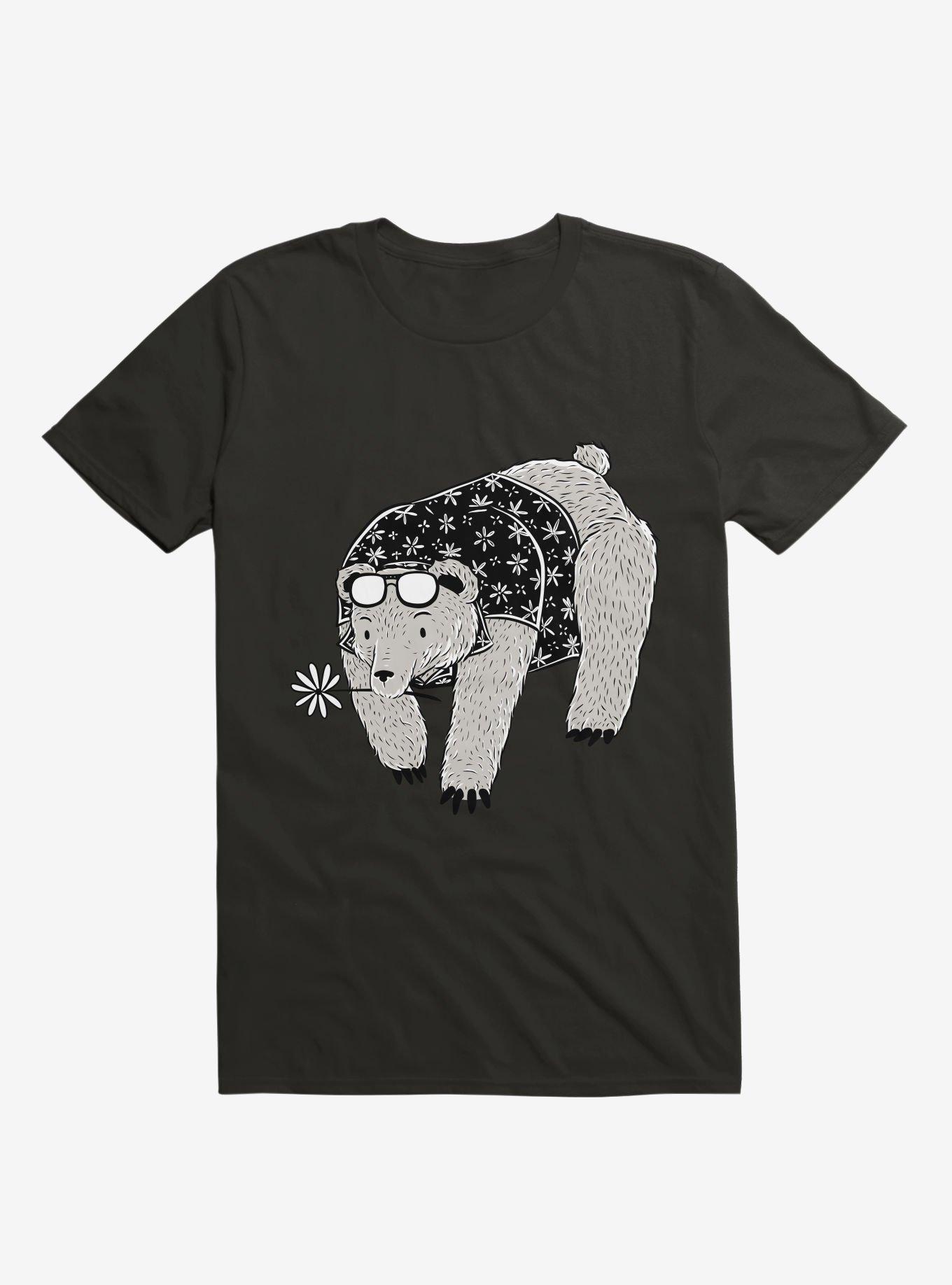 Goth Bear Florida Vacation T-Shirt, BLACK, hi-res