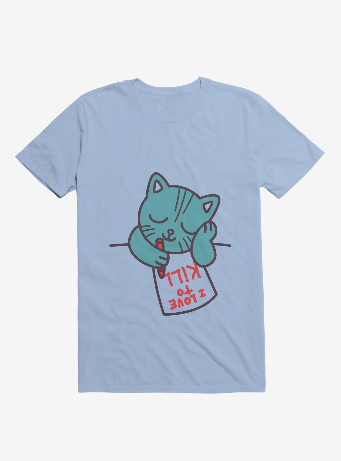 I Love To Kill Cat T-Shirt, , hi-res