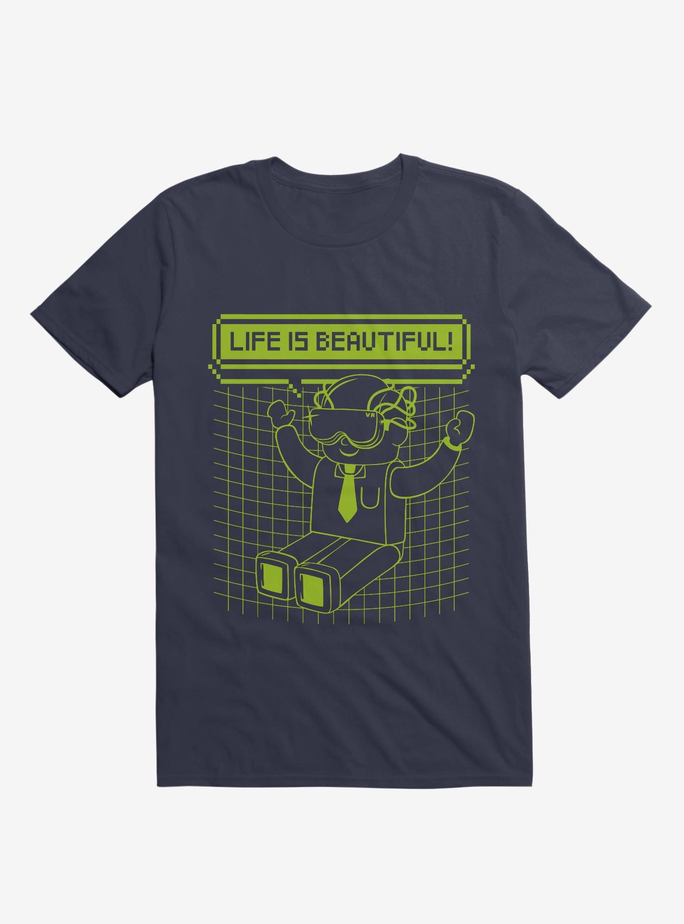 Life Is Beautiful! VR T-Shirt, , hi-res