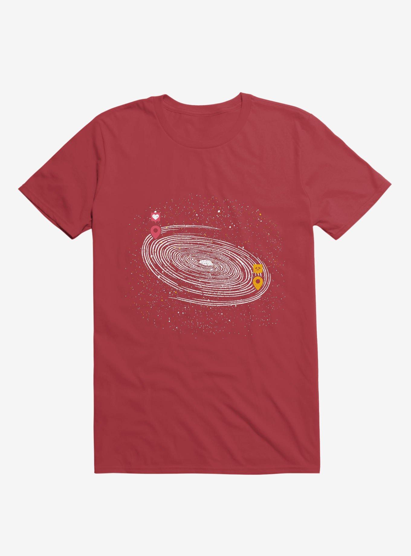 Love Long Distance 2.0 T-Shirt, RED, hi-res