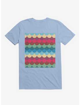 Colorful Mermaid Pattern T-Shirt, , hi-res