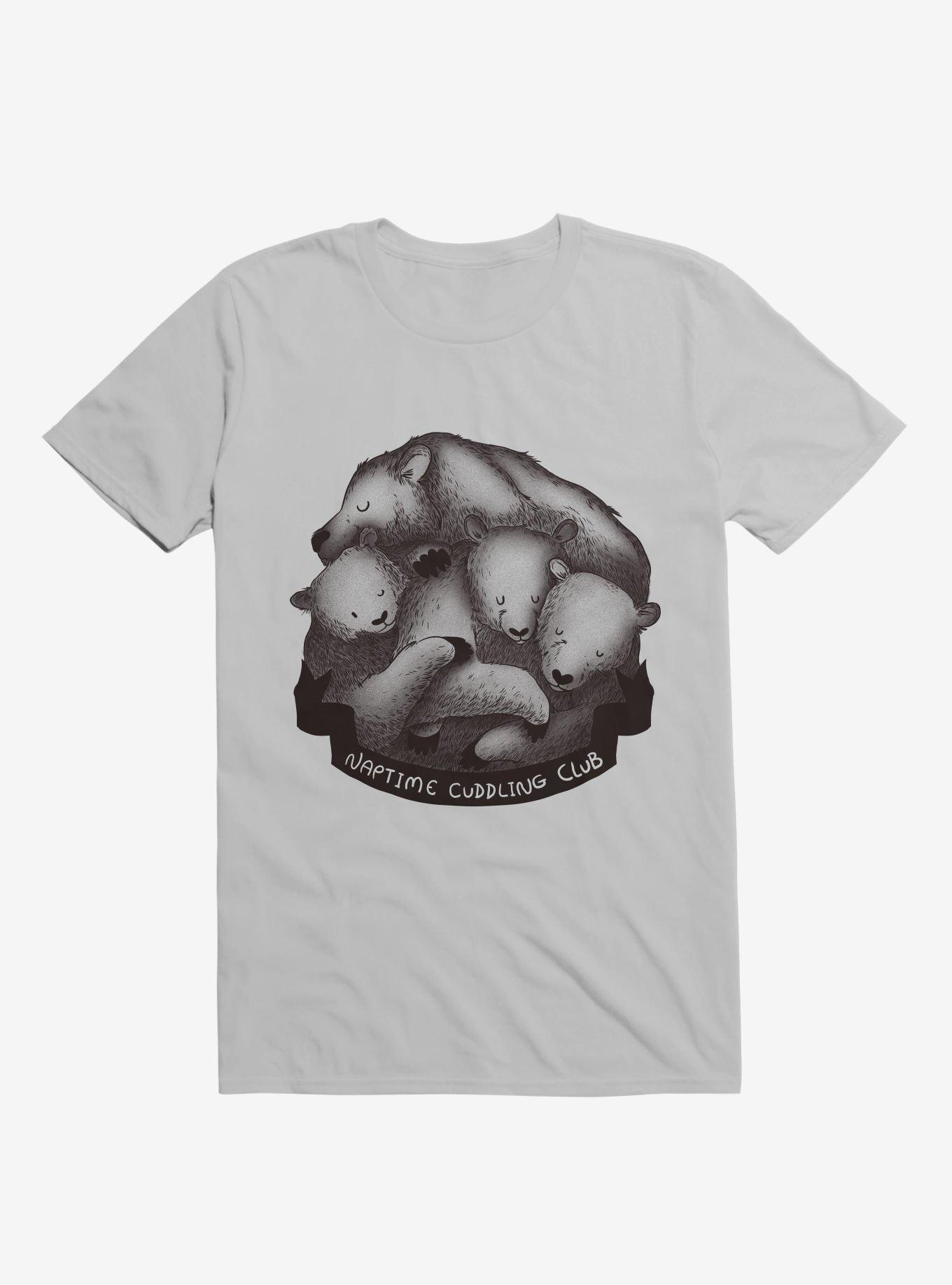 Naptime Cuddling Bears Club T-Shirt, ICE GREY, hi-res