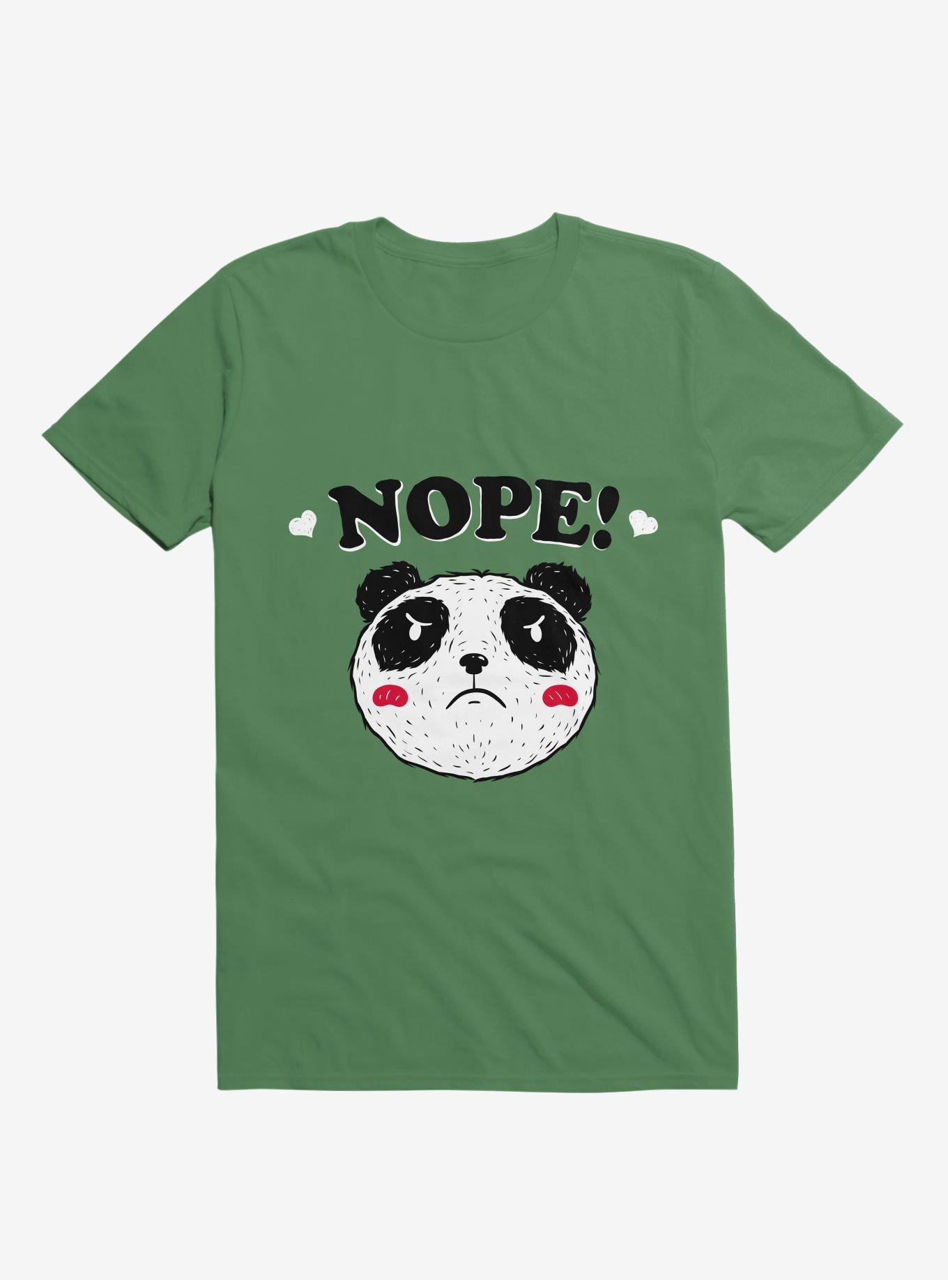 Nope Panda T-Shirt, , hi-res