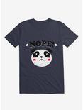 Nope Panda T-Shirt, NAVY, hi-res