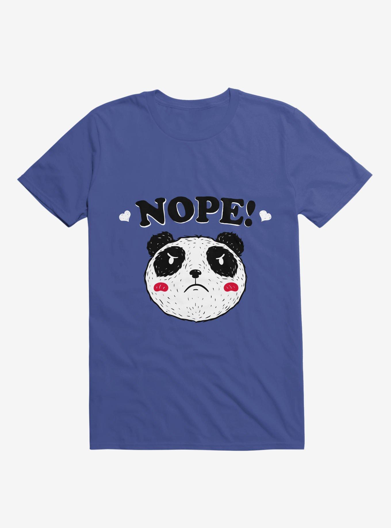 Nope Panda T-Shirt, , hi-res
