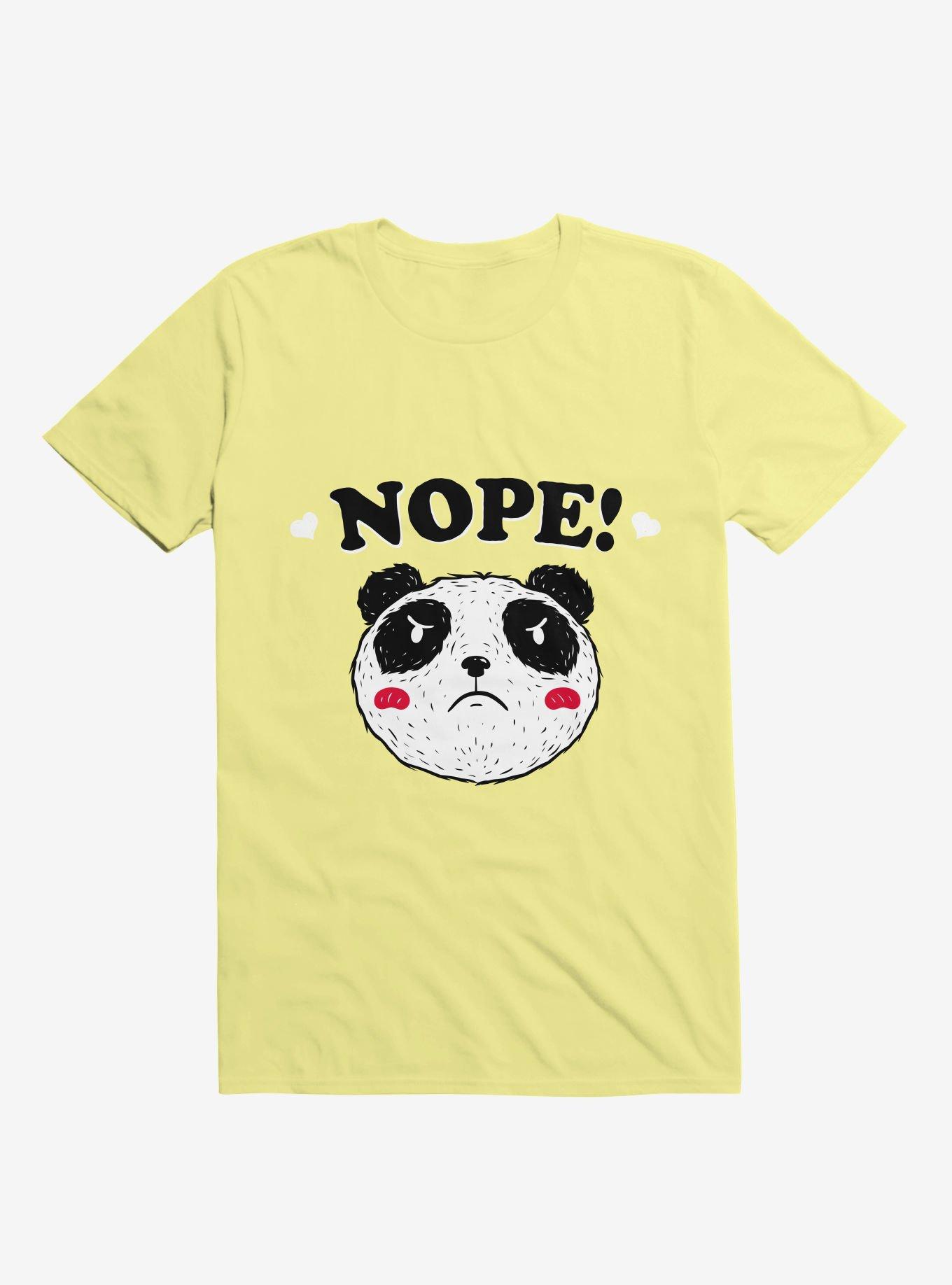 Nope Panda T-Shirt, , hi-res