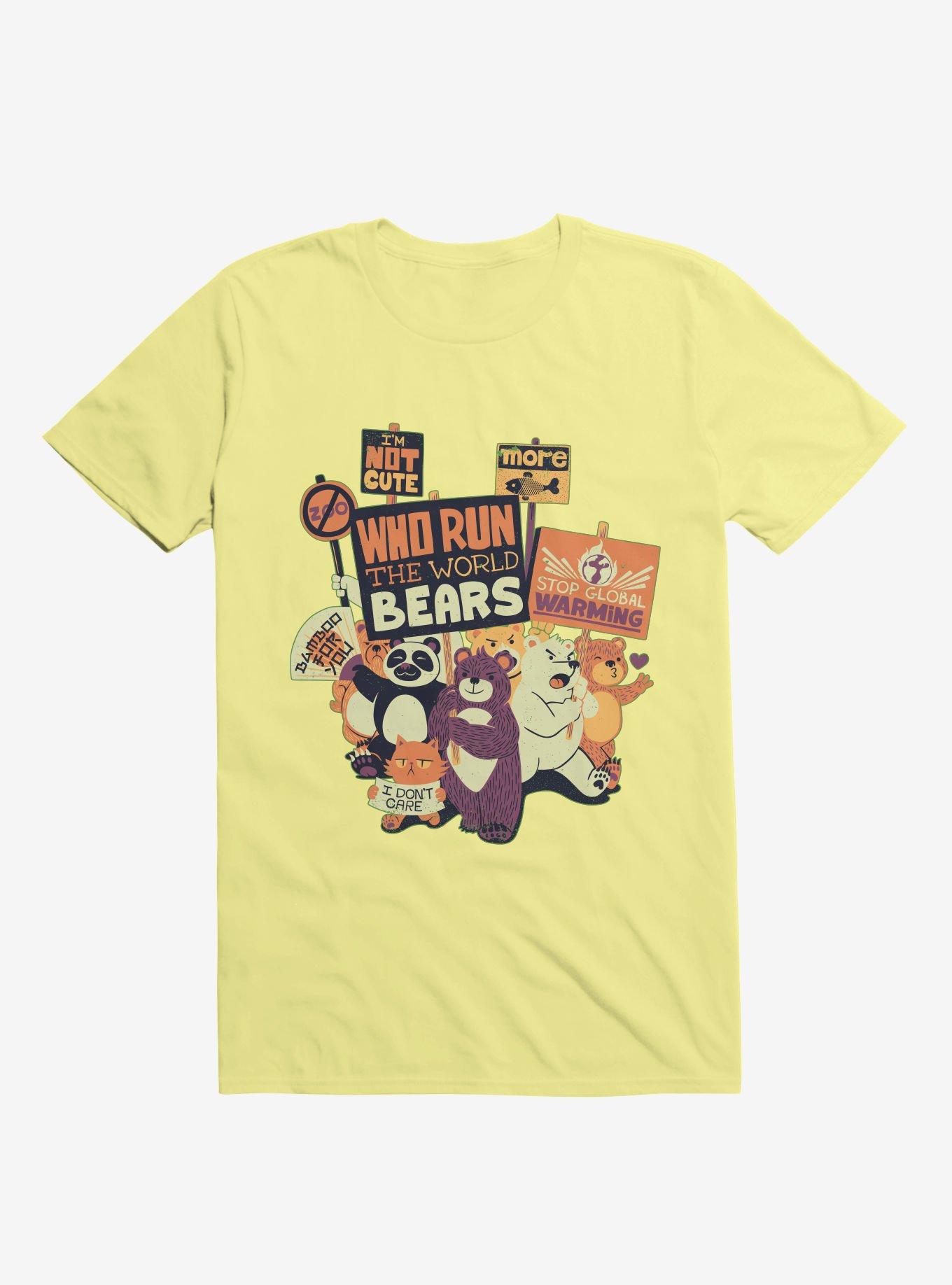 Who Run The World Bears T-Shirt, CORN SILK, hi-res