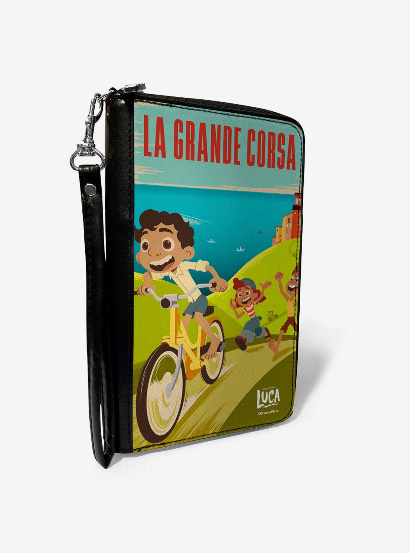 Luca Seaside Ride Pose La Grande Corsa Zip Around Wallet, , hi-res