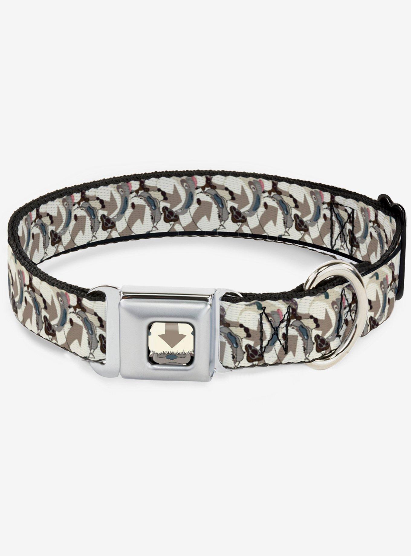 Avatar the Last Airbender Appa Stacked Seatbelt Dog Collar, , hi-res