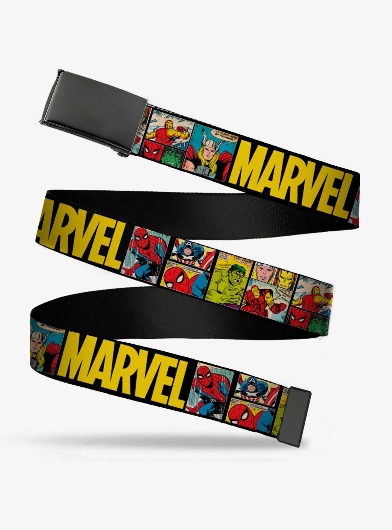 Marvel Retro Comic Panels Clamp Belt, , hi-res