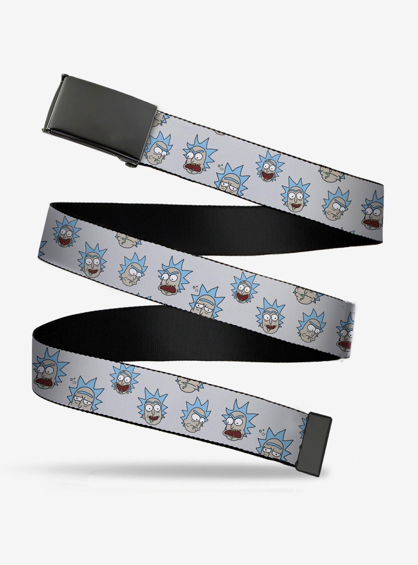 Rick and Morty Rick Expressions Clamp Belt, , hi-res