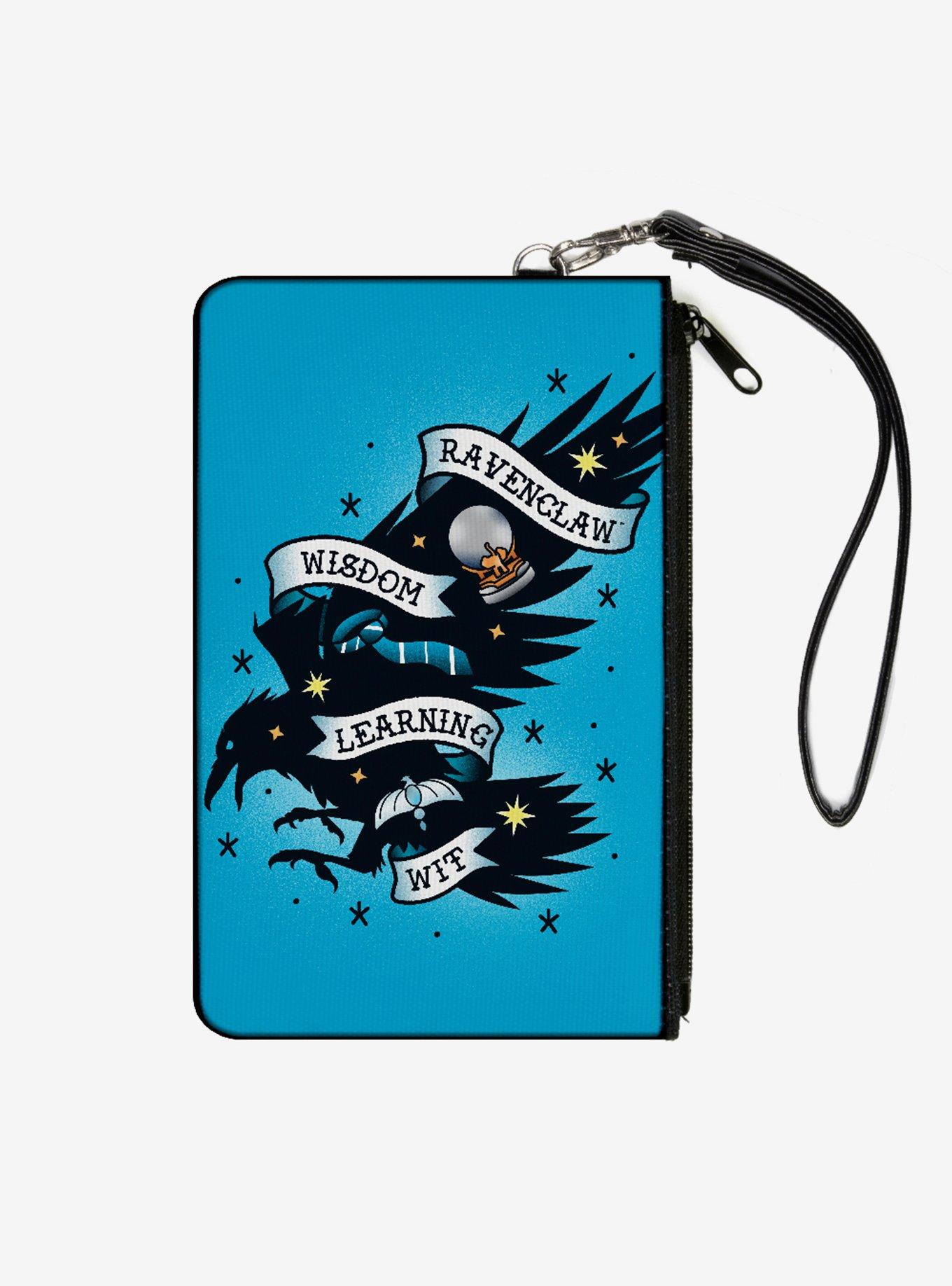 Harry Potter Ravenclaw Raven Traits Canvas Clutch Wallet, , hi-res