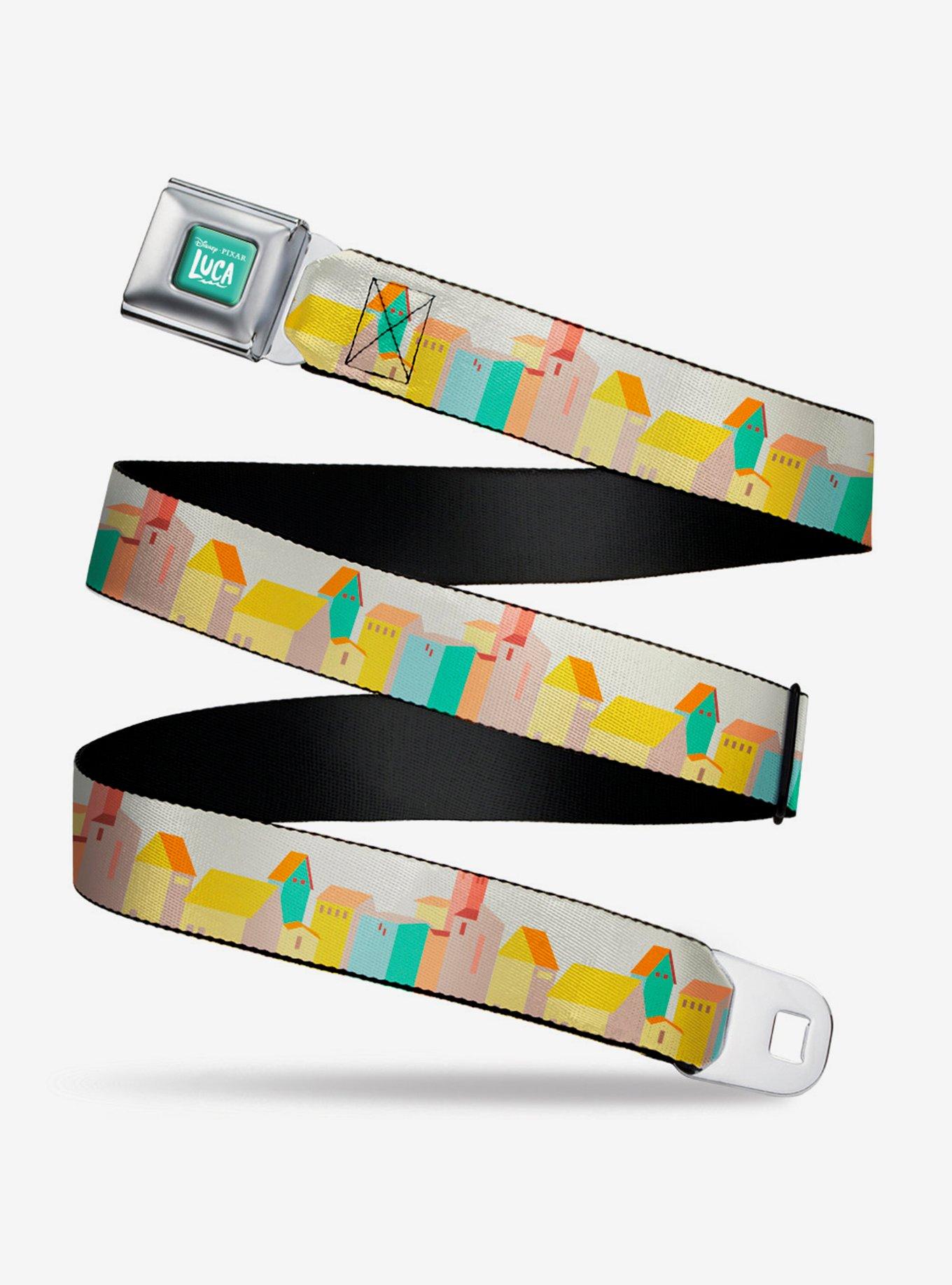 Luca Italian Riviera Village Seatbelt Belt, , hi-res