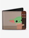 Star Wars The Mandalorian with The Child Hiding Bifold Wallet, , hi-res