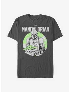 Star Wars The Mandalorian The Child Rider Circle T-Shirt, , hi-res