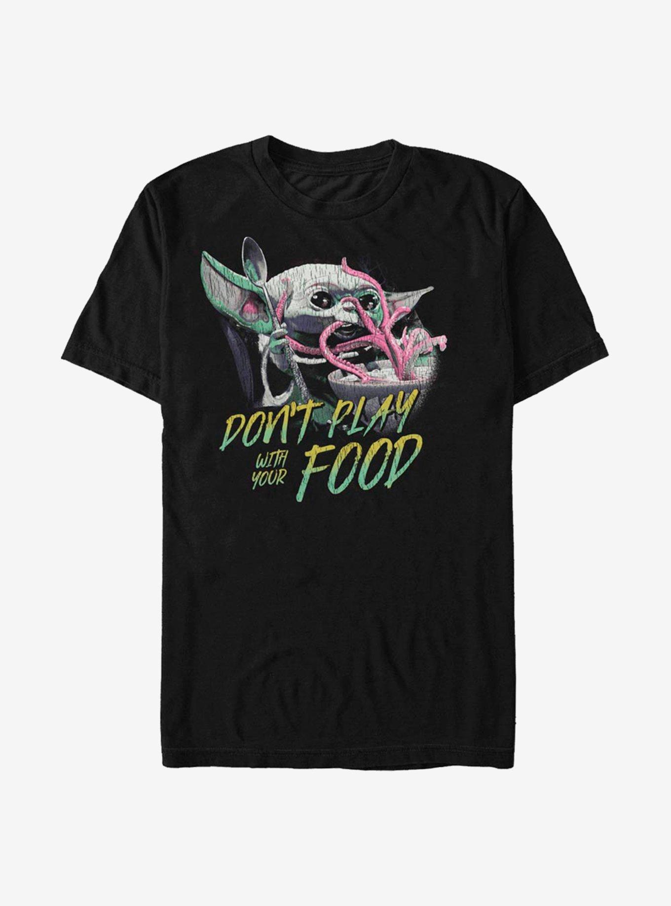 Star Wars The Mandalorian The Child No Play Food T-Shirt, , hi-res