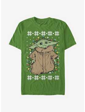 Star Wars The Mandalorian The Child Christmas Design T-Shirt, , hi-res