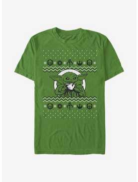 Star Wars The Mandalorian The Child Holiday Sippin T-Shirt, , hi-res