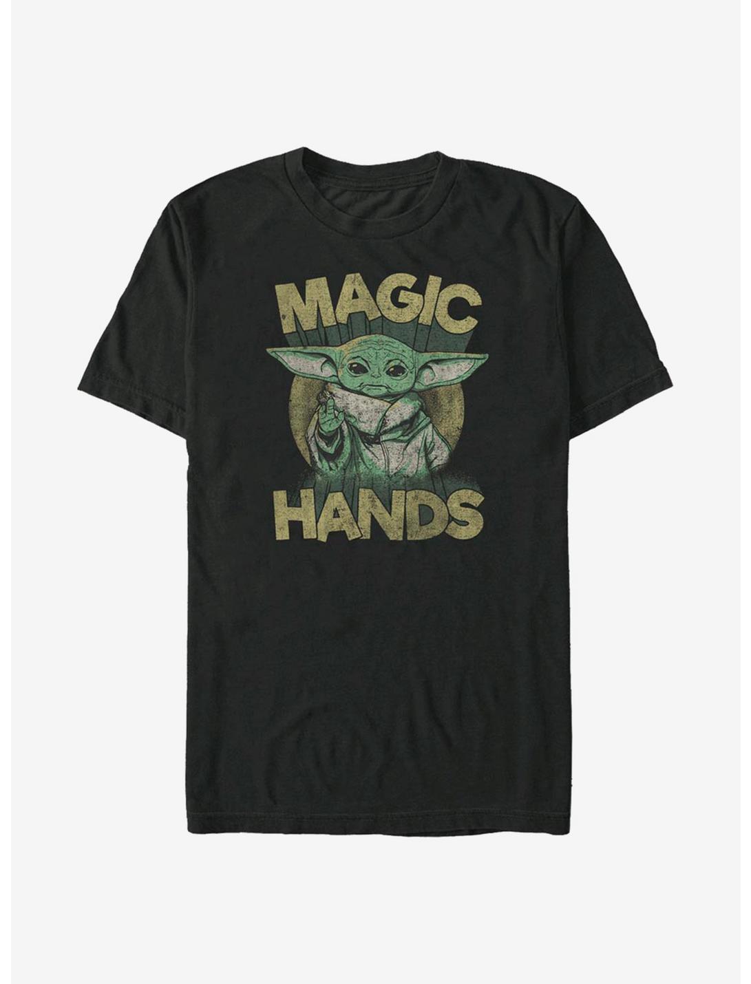 Star Wars The Mandalorian The Child Magic Faded T-Shirt, BLACK, hi-res