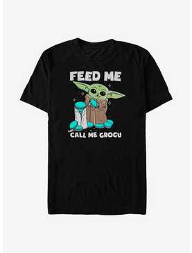 Star Wars The Mandalorian The Child Snack Feed Me T-Shirt, , hi-res