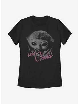 Star Wars The Mandalorian The Child Faded Image Womens T-Shirt, , hi-res