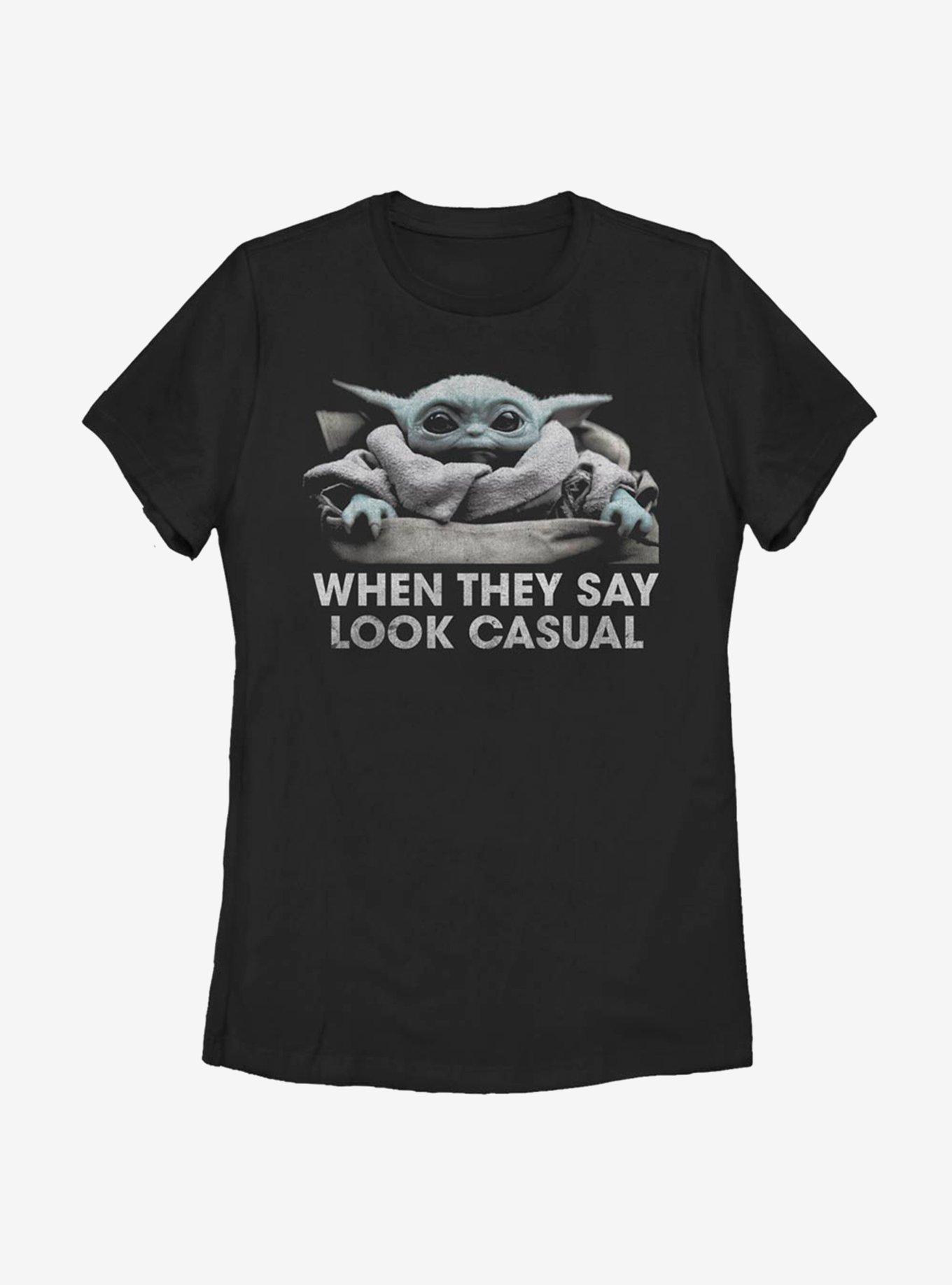 Star Wars The Mandalorian The Child Look Casual Womens T-Shirt, , hi-res