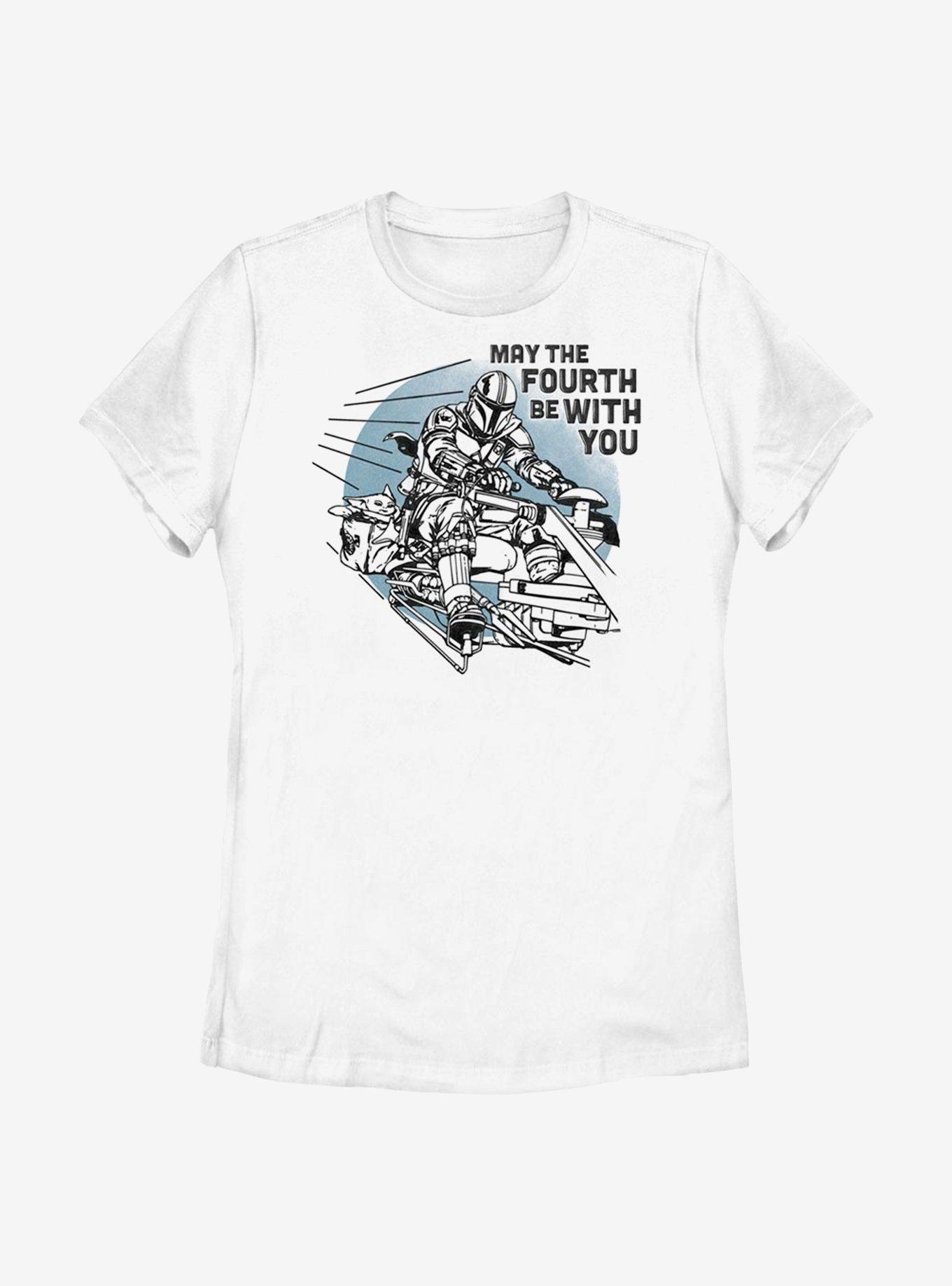 Star Wars The Mandalorian We Mobbin Womens T-Shirt, WHITE, hi-res