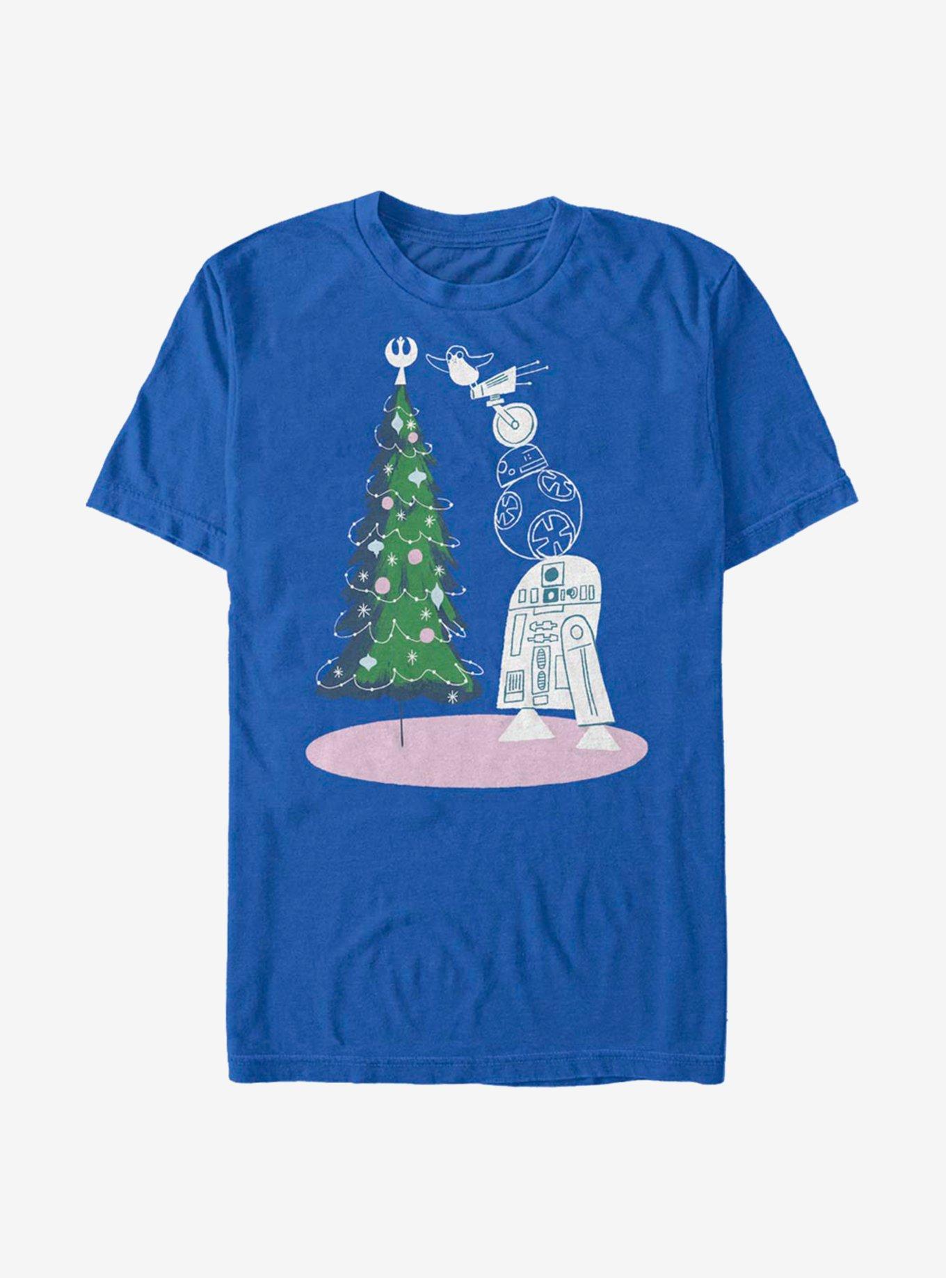 Star Wars Droid Tree T-Shirt, ROYAL, hi-res