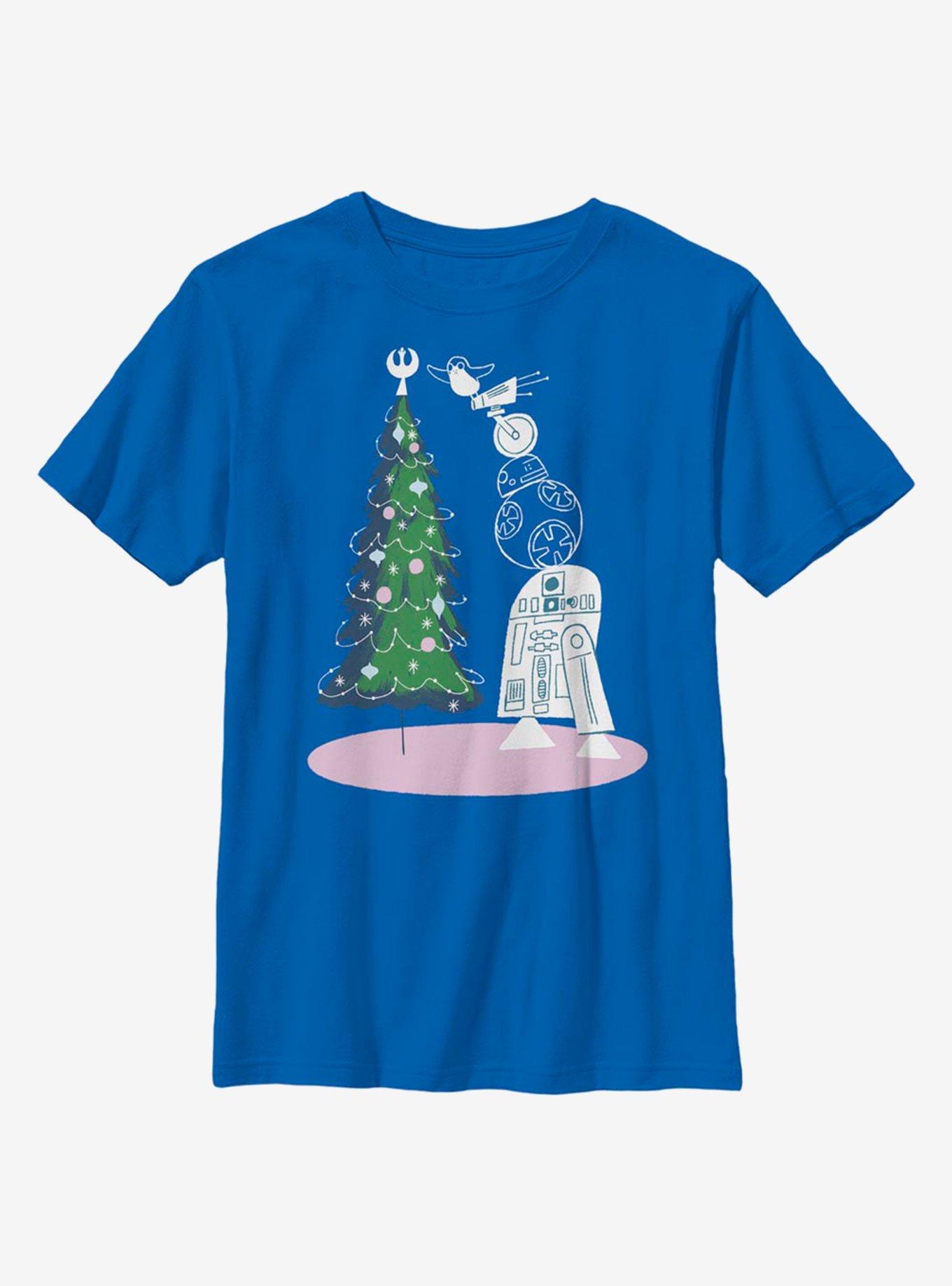 Star Wars Droid Tree Youth T-Shirt, ROYAL, hi-res