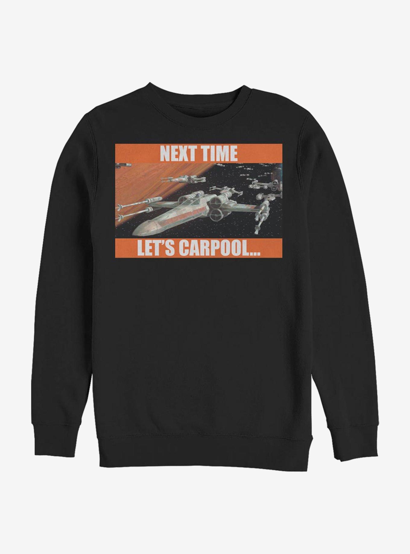 Star Wars Next Time Carpool Sweatshirt, , hi-res