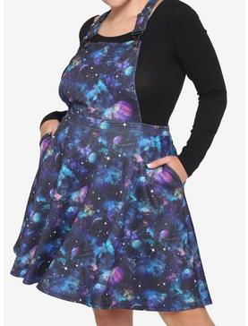 Watercolor Galaxy Skirtall Plus Size, , hi-res