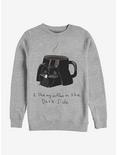 Star Wars Coffee Dark Side Vader Mug Sweatshirt, ATH HTR, hi-res