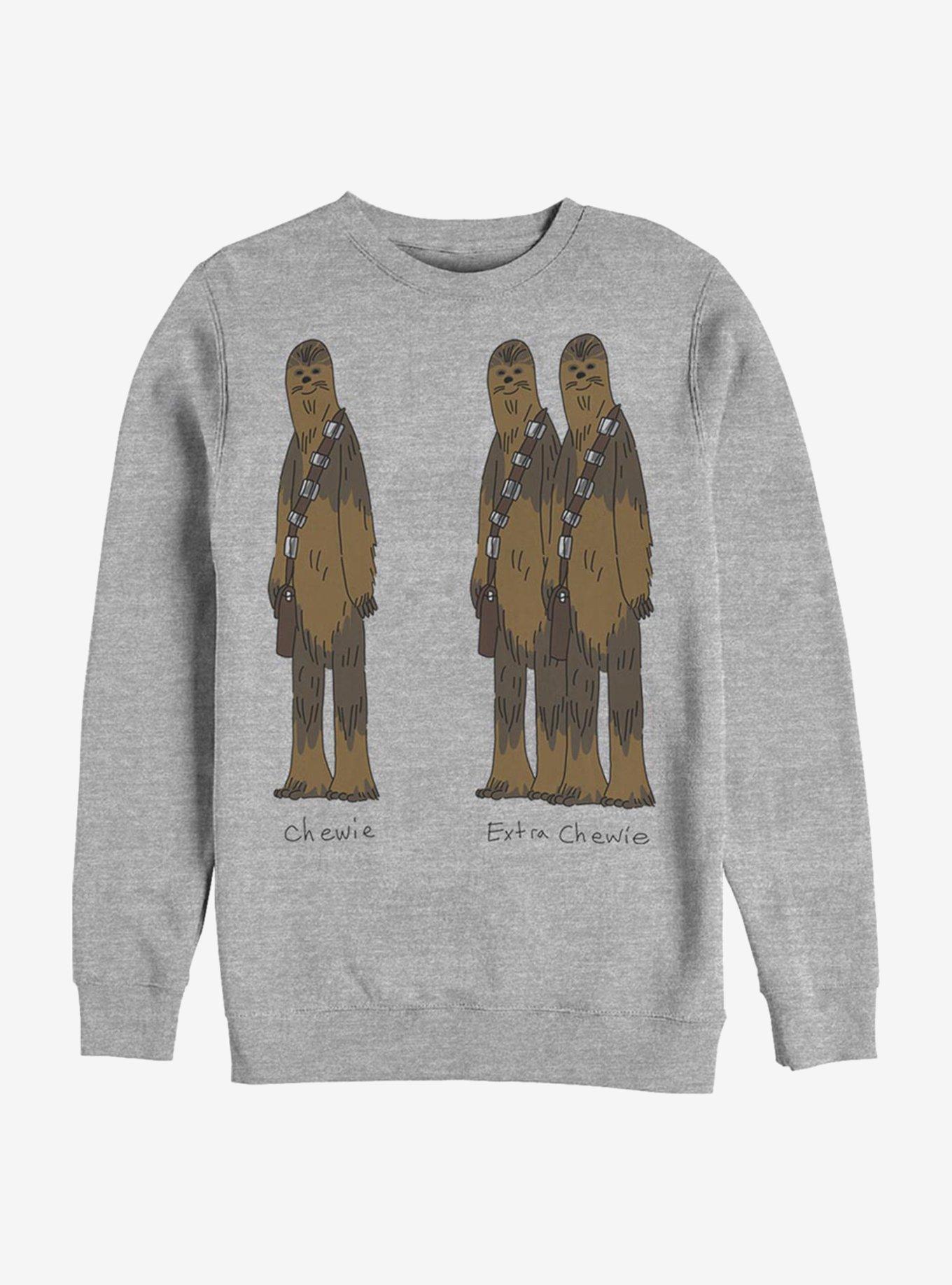 Star Wars Extra Chewie Sweatshirt, ATH HTR, hi-res