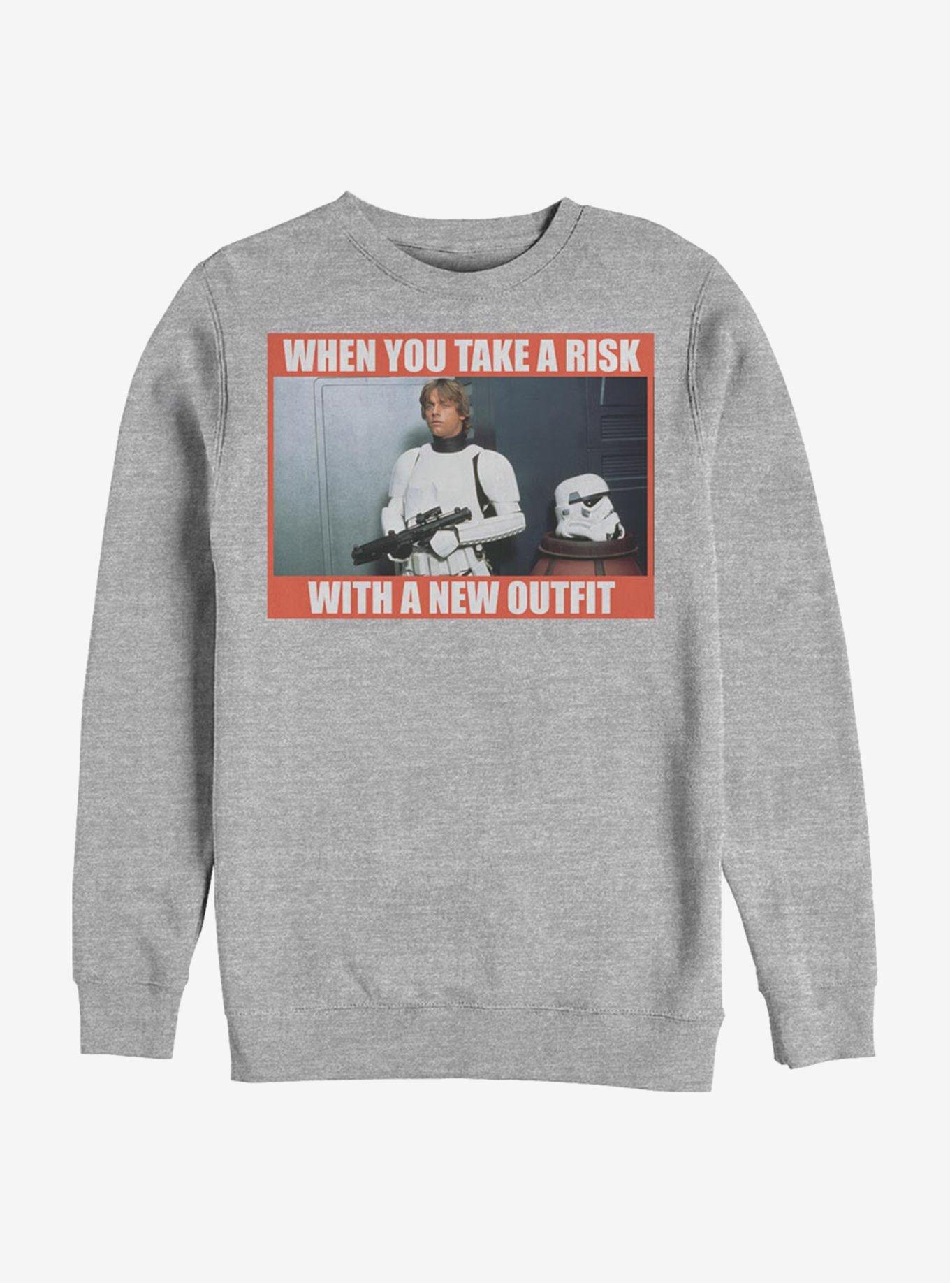 Star Wars Luke New Outfit Sweatshirt, ATH HTR, hi-res