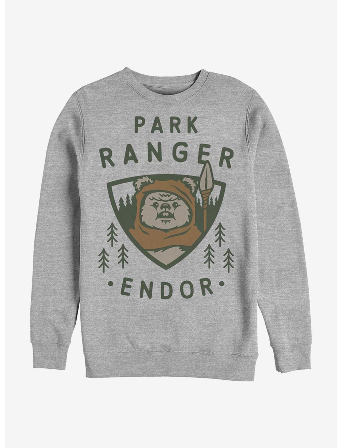 Star Wars Park Ranger Endor Sweatshirt, ATH HTR, hi-res