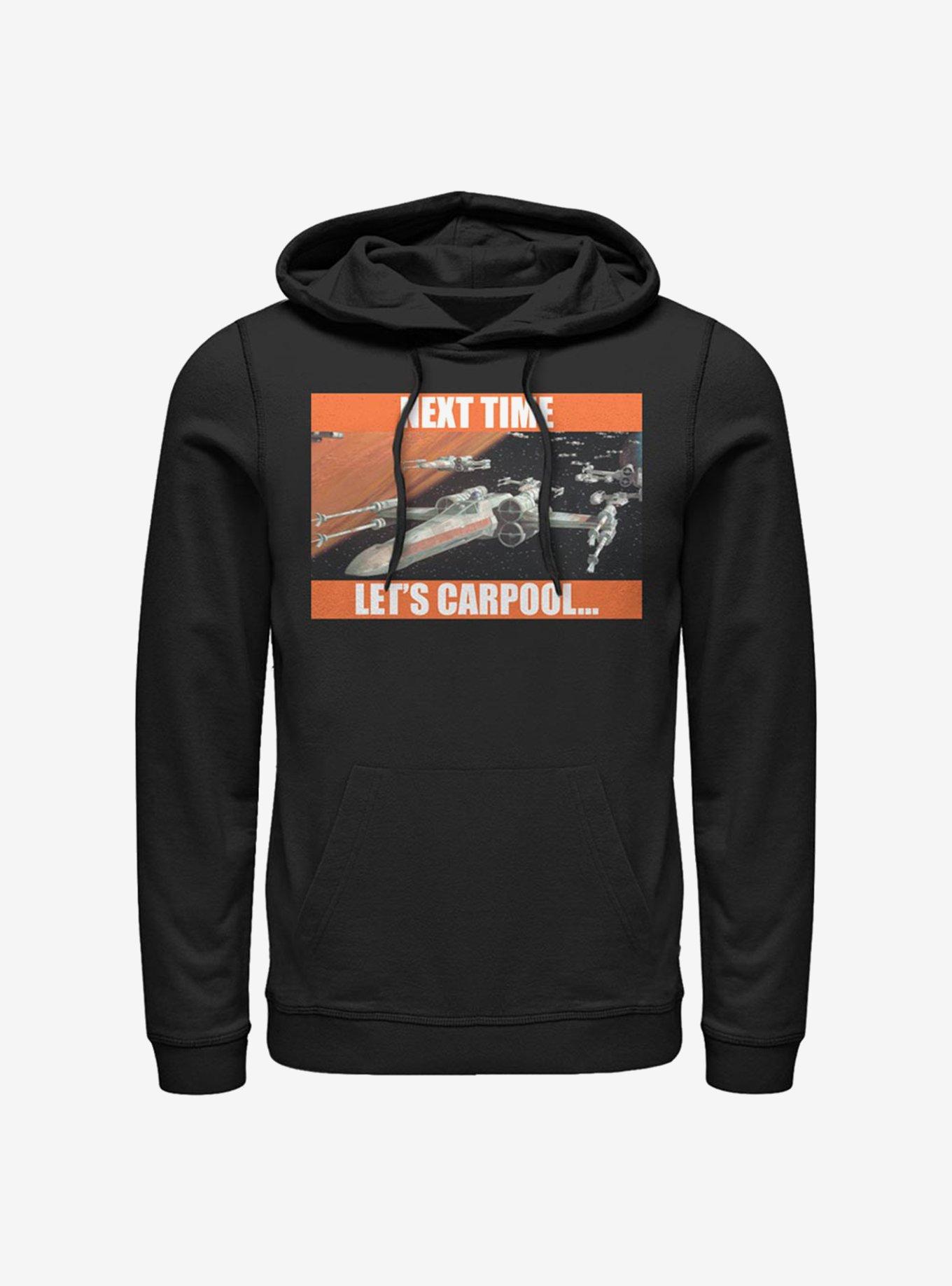 Star Wars Next Time Carpool Hoodie, BLACK, hi-res