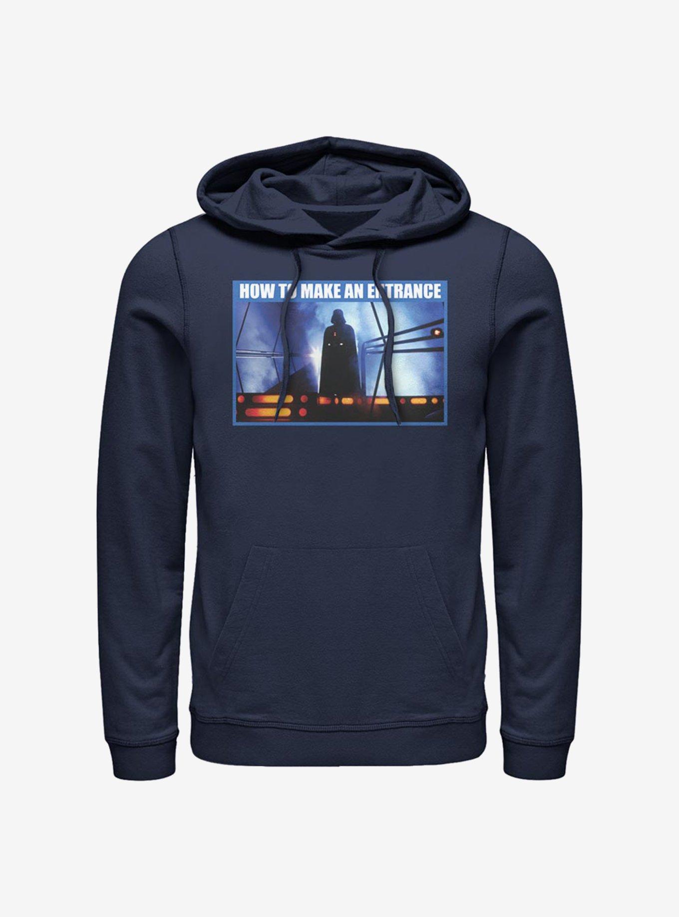 Star Wars How To Make An Entrance Hoodie, NAVY, hi-res