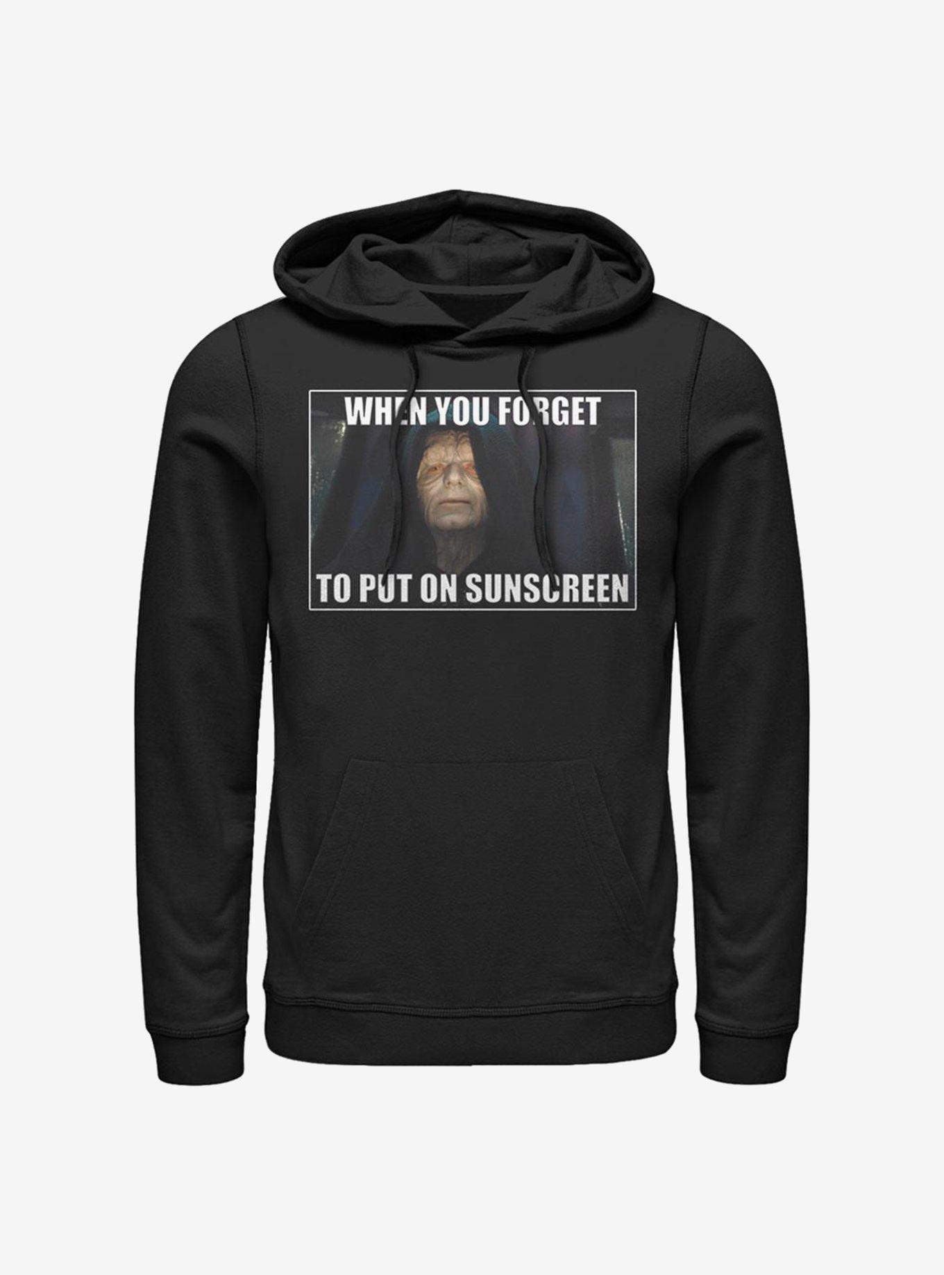 Star Wars Forget Sunscreen Hoodie, BLACK, hi-res