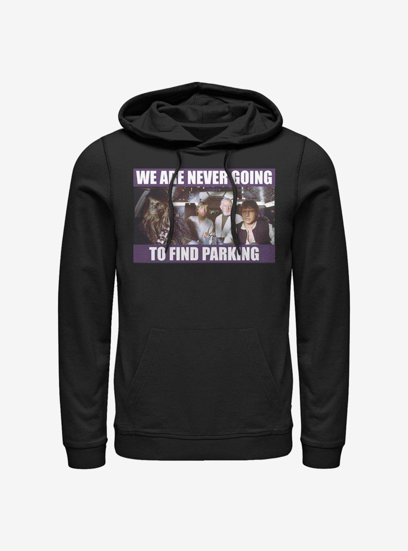 Star Wars Never Find Parking Hoodie, , hi-res