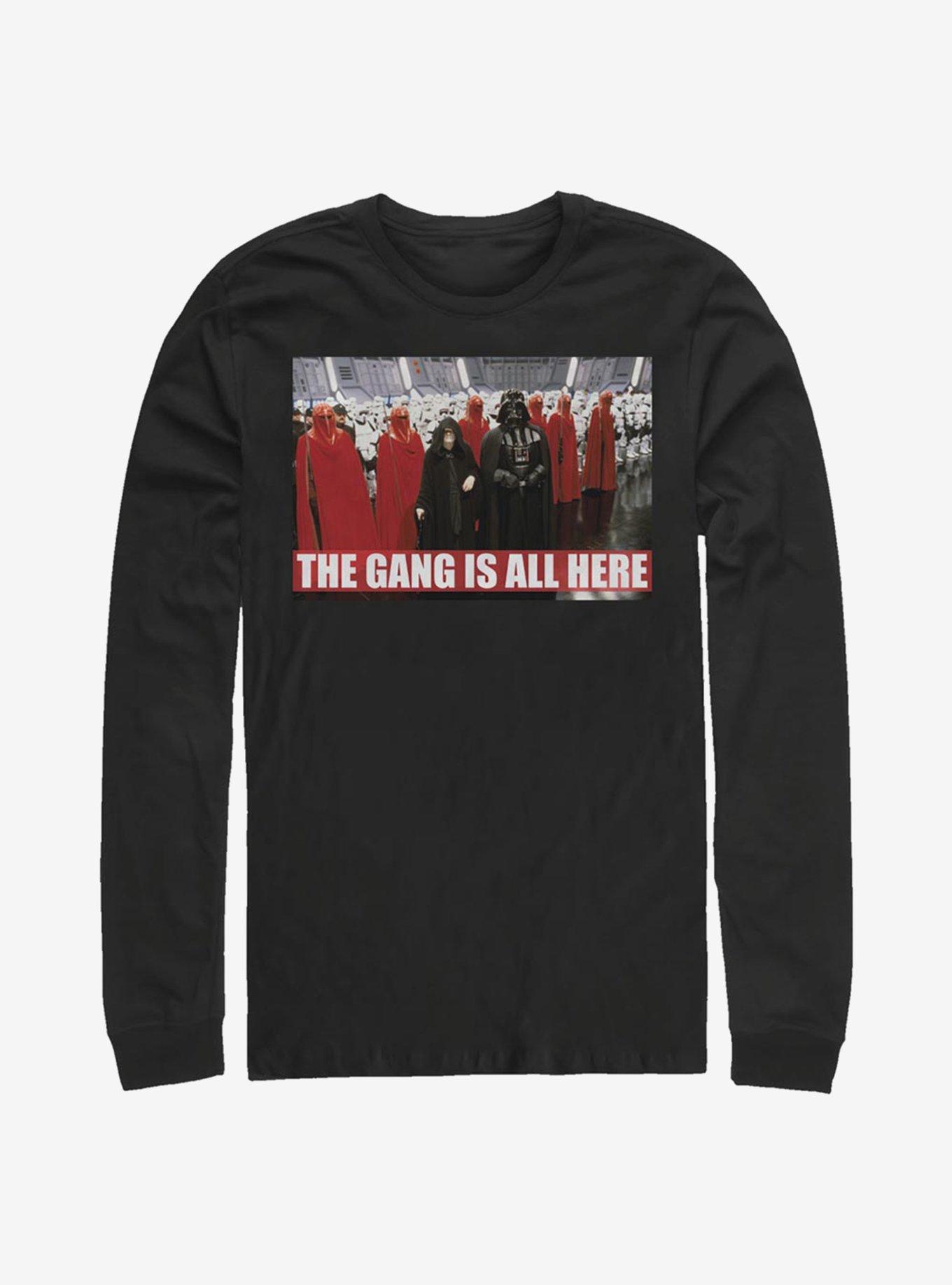 Star Wars Gang Is All Here Long-Sleeve T-Shirt, , hi-res