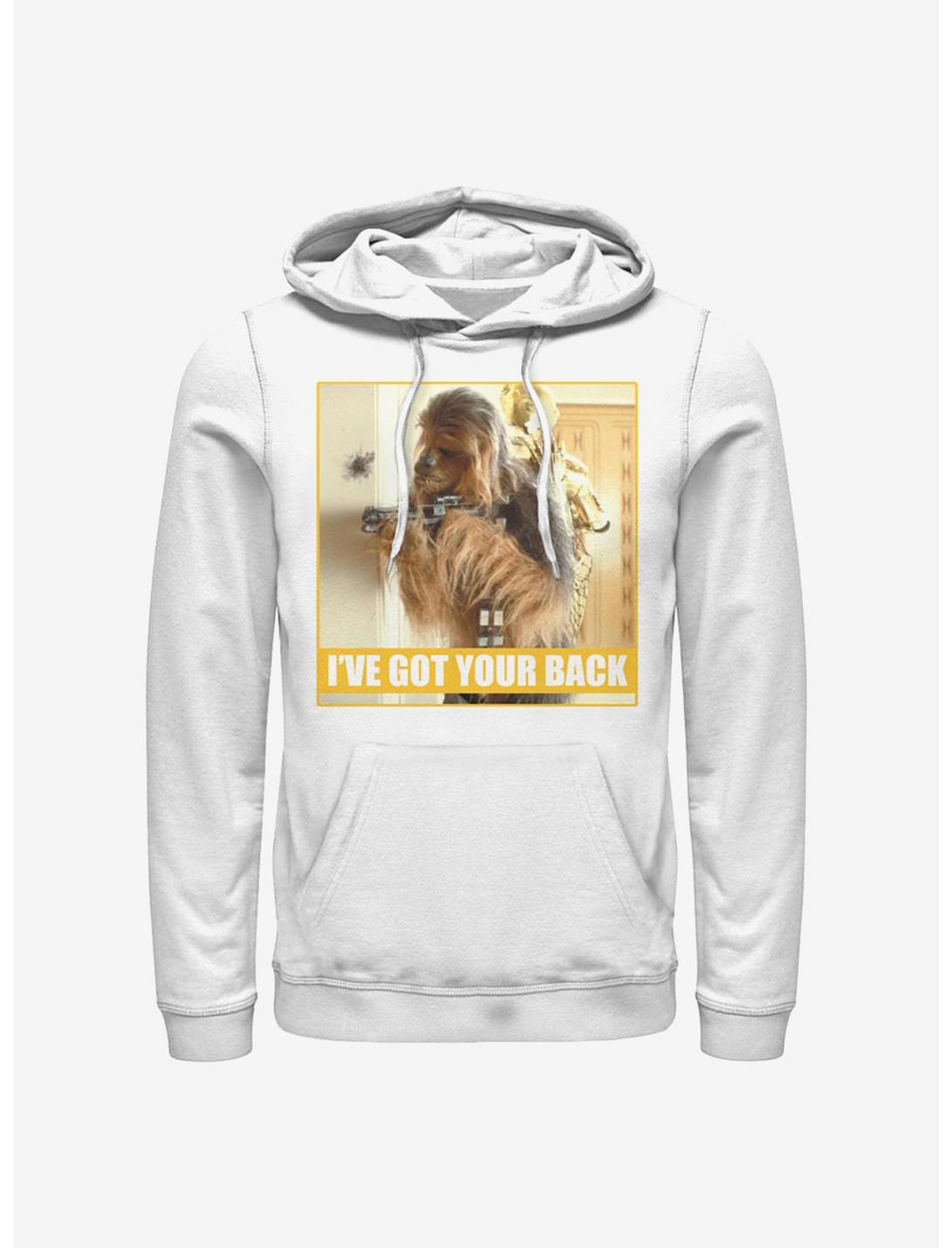 Star Wars Chewie I've Got Your Back Hoodie, WHITE, hi-res