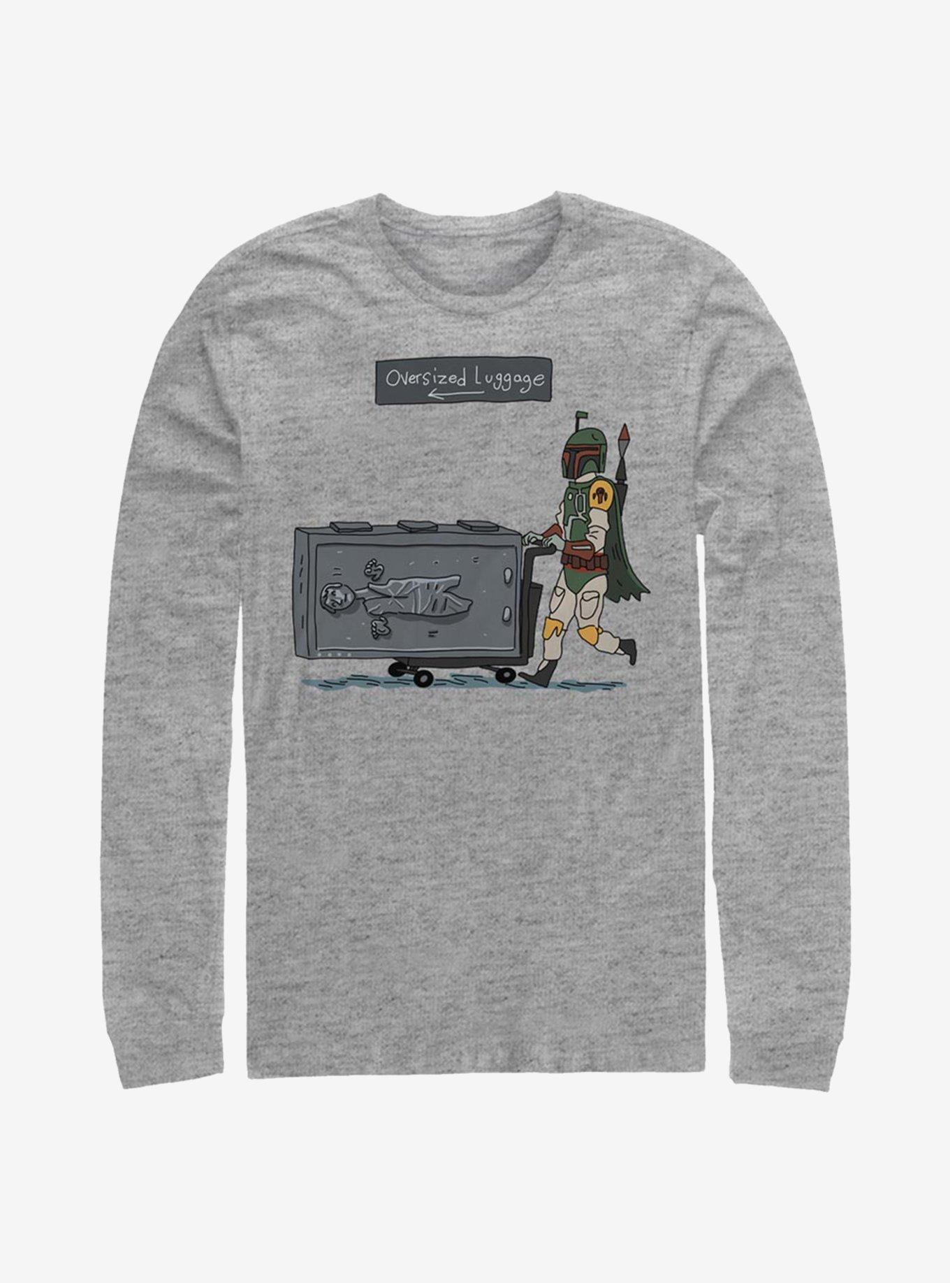 Star Wars Luggage Long-Sleeve T-Shirt, ATH HTR, hi-res