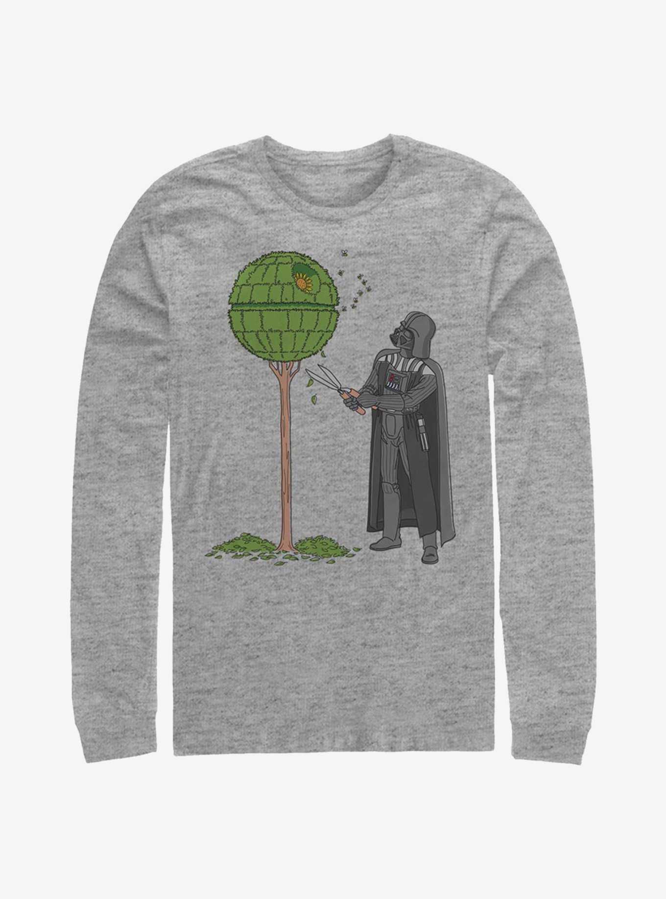 Star Wars Death Star Bush Long-Sleeve T-Shirt, , hi-res