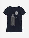 Star Wars Death Star Balloon Youth Girls T-Shirt, NAVY, hi-res